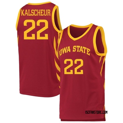 Men's Gabe Kalscheur Iowa State Cyclones Replica Original Retro Brand Basketball Jersey - Crimson